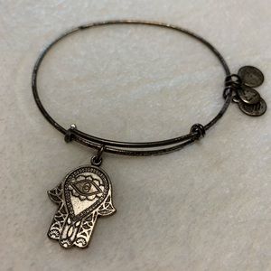 Alex and Ani Hand of Fatima Charm Bangle Bracelet